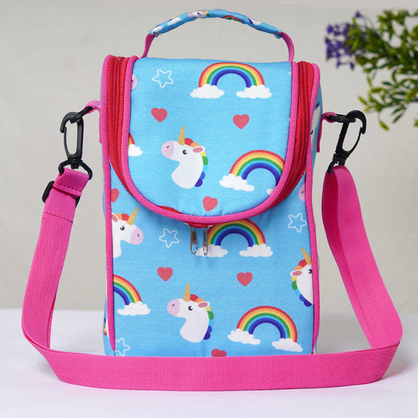 Personalised Unicorn Printed Kids Lunch Bag